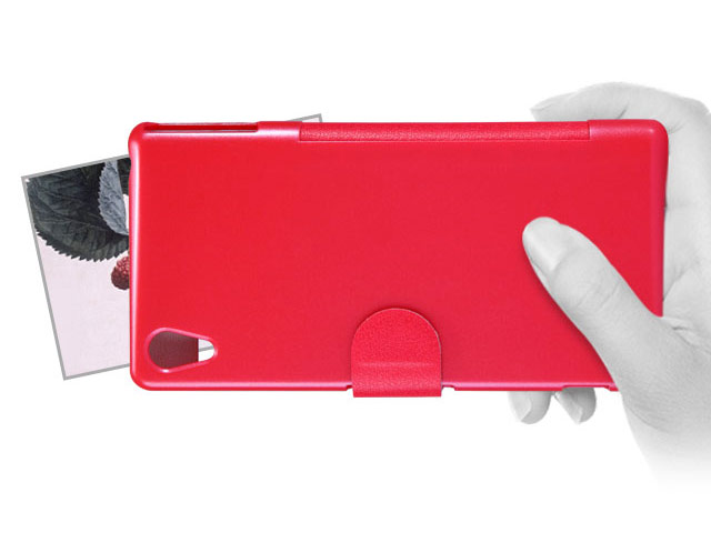 Чехол Nillkin Fresh Series Leather case для Sony Xperia Z2 L50t (красный, кожаный)