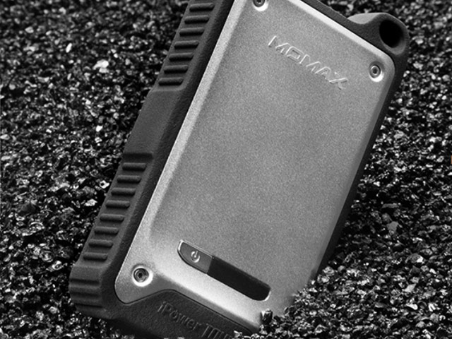 Внешняя батарея Momax iPower Tough 2 универсальная (9000 mAh, серая, USB x 2)