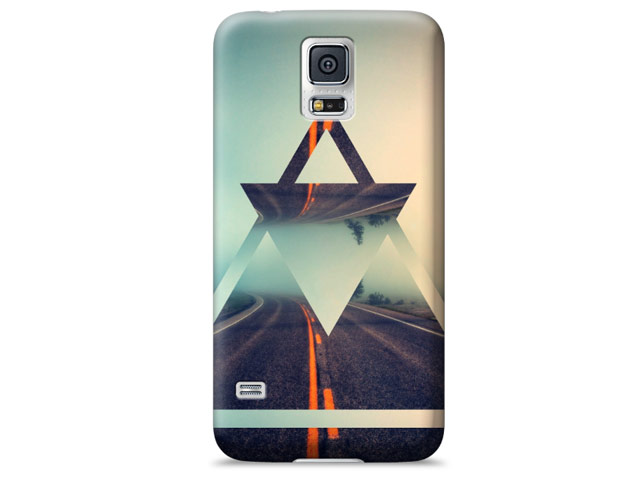 Чехол Yotrix ArtCase для Samsung Galaxy S5 SM-G900 (рисунок Дорога, пластиковый)
