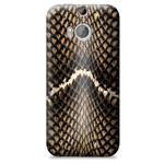 Чехол Yotrix ArtCase для HTC new One (HTC M8) (рисунок Змея, пластиковый)