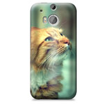 Чехол Yotrix ArtCase для HTC new One (HTC M8) (рисунок Кот, пластиковый)