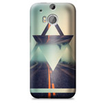 Чехол Yotrix ArtCase для HTC new One (HTC M8) (рисунок Дорога, пластиковый)