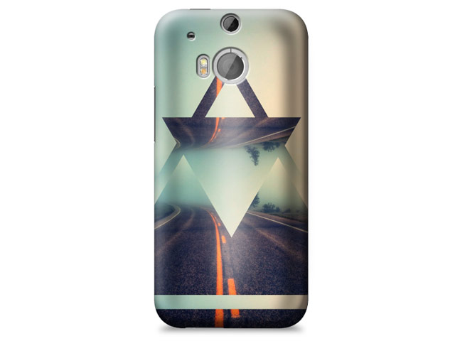 Чехол Yotrix ArtCase для HTC new One (HTC M8) (рисунок Дорога, пластиковый)