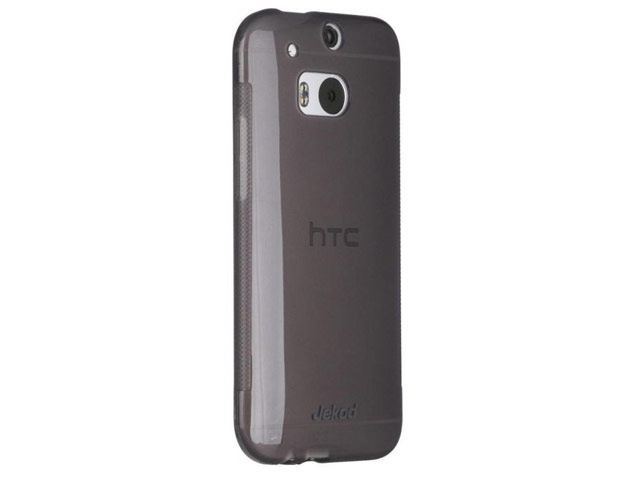 Чехол Jekod Soft case для HTC new One (HTC M8) (черный, гелевый)