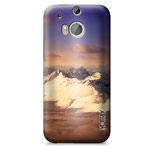 Чехол Yotrix ArtCase для HTC new One (HTC M8) (рисунок Горы, пластиковый)