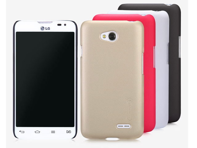 Чехол Nillkin Hard case для LG L70 D325 (черный, пластиковый)