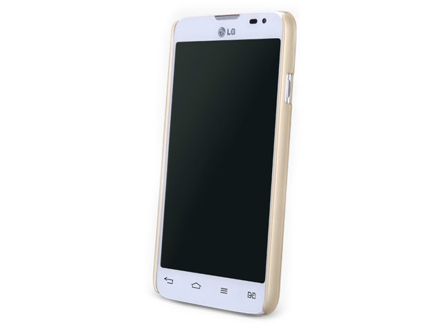Чехол Nillkin Hard case для LG L70 D325 (золотистый, пластиковый)