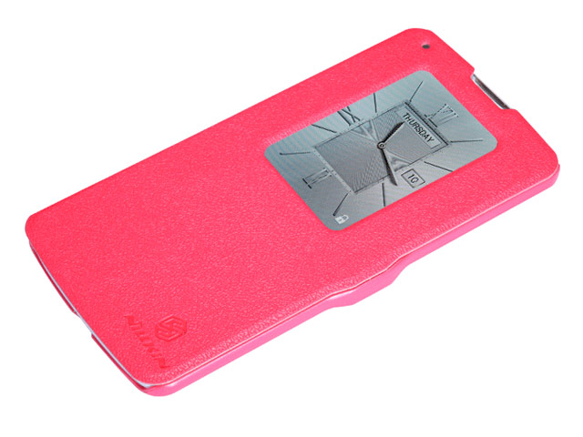 Чехол Nillkin Fresh Series Leather case для LG G Pro 2 D838 (красный, кожаный)