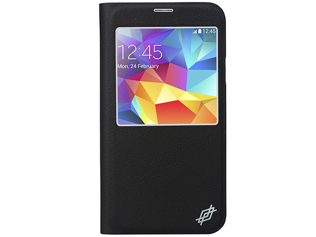 Чехол X-doria Dash Folio One case для Samsung Galaxy S5 SM-G900 (черный, кожаный)