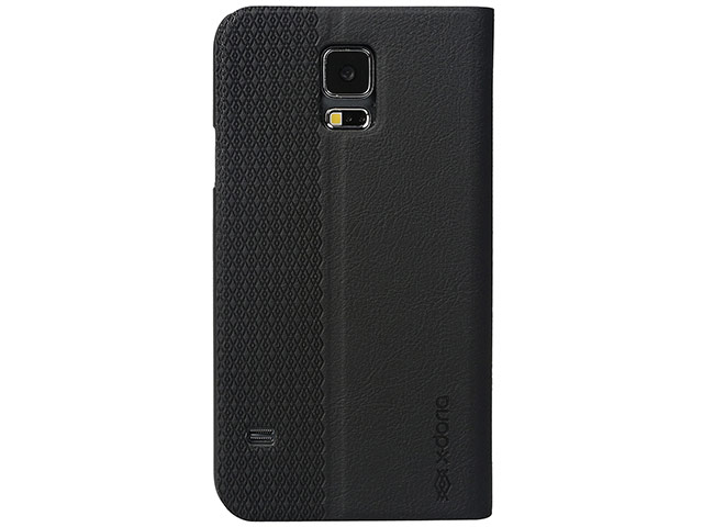 Чехол X-doria Dash Folio One case для Samsung Galaxy S5 SM-G900 (черный, кожаный)