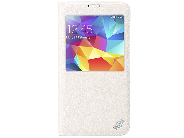 Чехол X-doria Dash Folio One case для Samsung Galaxy S5 SM-G900 (белый, кожаный)