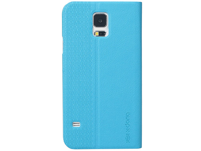 Чехол X-doria Dash Folio One case для Samsung Galaxy S5 SM-G900 (голубой, кожаный)