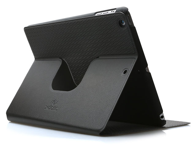 Чехол X-doria Dash Folio Spin case для Apple iPad Air (черный, кожаный)