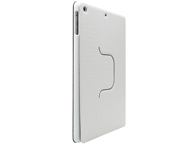 Чехол X-doria Dash Folio Spin case для Apple iPad Air (белый, кожаный)