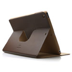 Чехол X-doria Dash Folio Spin case для Apple iPad Air (темно-коричневый, кожаный)