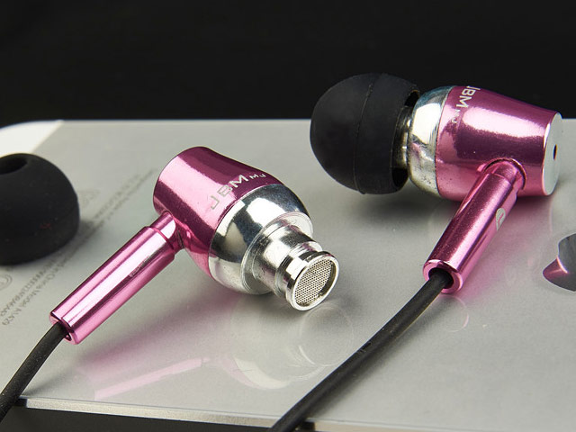 Наушники JBM MJ800 (розовые, без микрофона, 20-20000 Гц, 10 мм)