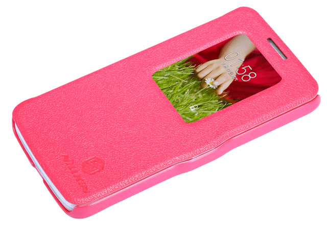 Чехол Nillkin Fresh Series Leather case для LG G2 mini D618 (красный, кожаный)