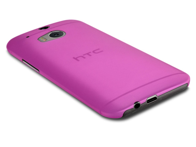 Чехол WhyNot Ultrathin Case для HTC new One (HTC M8) (розовый, пластиковый) (NPG)