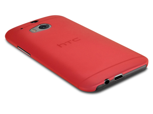 Чехол WhyNot Ultrathin Case для HTC new One (HTC M8) (красный, пластиковый) (NPG)