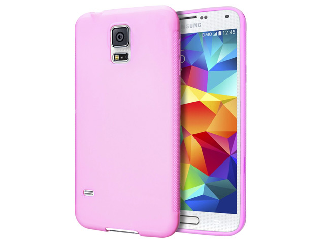 Чехол WhyNot Soft Case для Samsung Galaxy S5 SM-G900 (розовый, гелевый) (NPG)