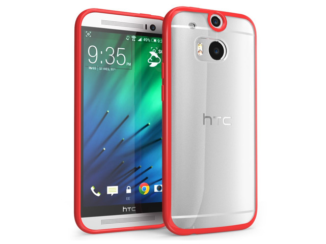 Чехол WhyNot Composite Case для HTC new One (HTC M8) (красный, пластиковый) (NPG)