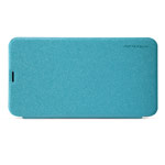 Чехол Nillkin Sparkle Leather Case для Nokia Lumia 630 (голубой, кожаный)
