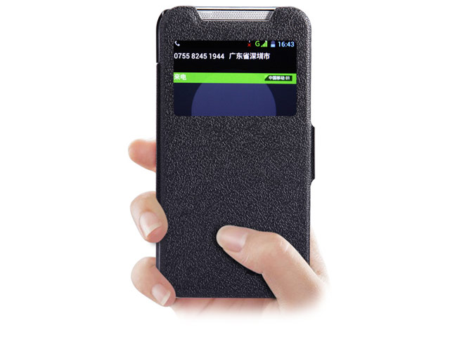 Чехол Nillkin Fresh Series Leather case для HTC Desire 310 D310W (черный, кожаный)