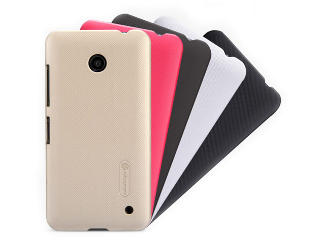 Чехол Nillkin Hard case для Nokia Lumia 630 (черный, пластиковый)