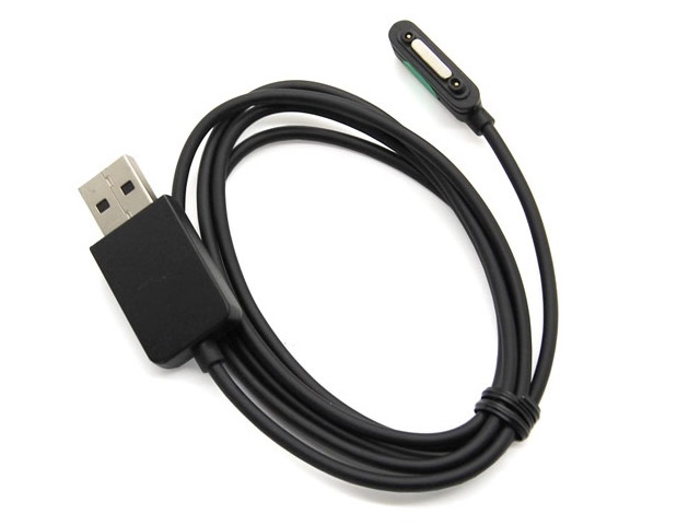 USB-кабель Yotrix ProSync для Sony Xperia (магнитный разъем, 1 метр, черный)