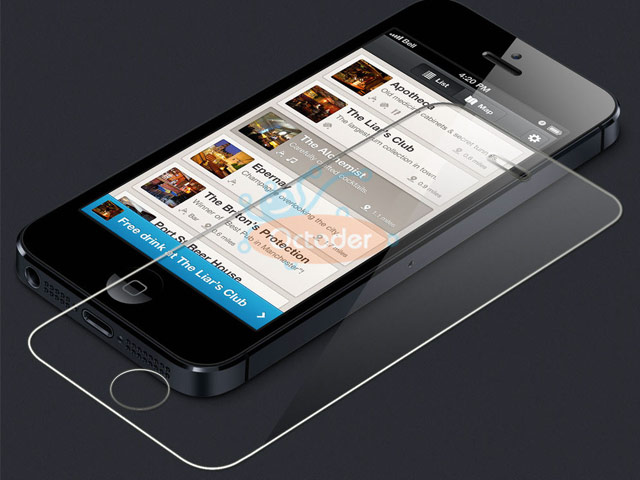 Защитная пленка Yotrix Glass Protector для Apple iPhone 5/5S/5C (стеклянная)