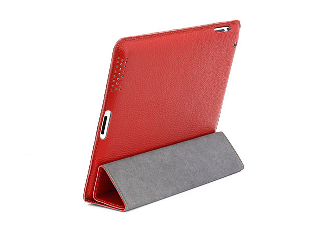 Чехол YooBao iSmart Leather case для Apple iPad 2 (кожаный, черный)