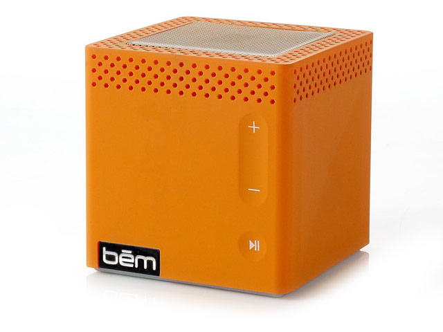 Портативная колонка bem wireless Mobile Speaker (оранжевая, беспроводная, моно)
