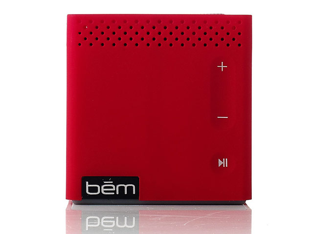 Портативная колонка bem wireless Mobile Speaker (красная, беспроводная, моно)