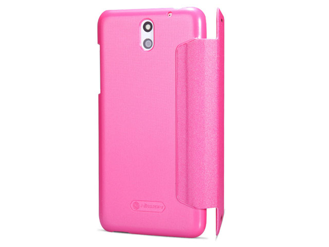 Чехол Nillkin Sparkle Leather Case для HTC Desire 610 (розовый, кожаный)