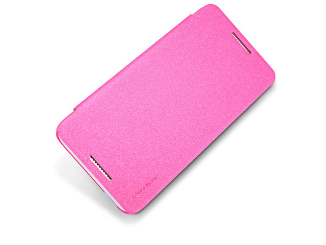 Чехол Nillkin Sparkle Leather Case для HTC Desire 610 (розовый, кожаный)