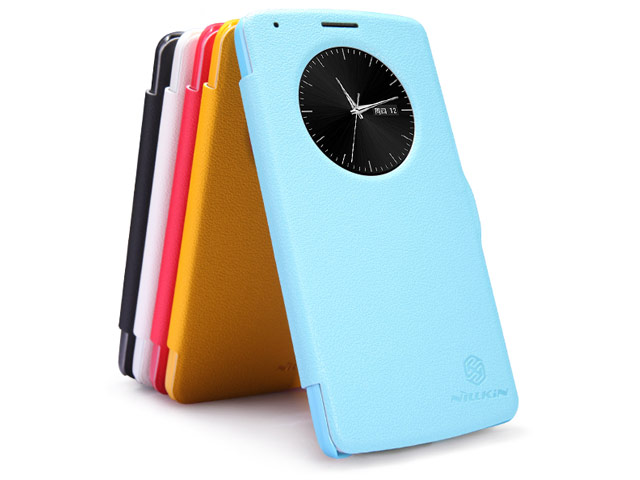 Чехол Nillkin Fresh Series Leather case для LG G3 D850 (черный, кожаный)