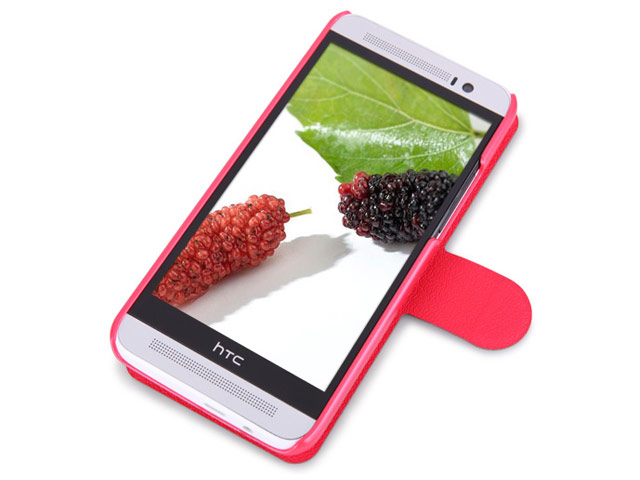 Чехол Nillkin Fresh Series Leather case для HTC One E8 (черный, кожаный)