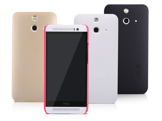 Чехол Nillkin Hard case для HTC One E8 (золотистый, пластиковый)