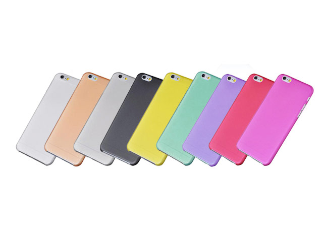 Чехол WhyNot Ultrathin Case для Apple iPhone 6 (серый, пластиковый)