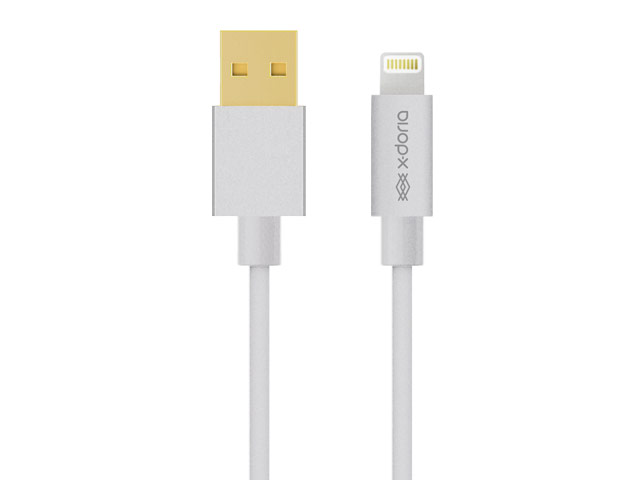 USB-кабель X-Doria Lightning Cable (белый, 1 м, Lightning, MFi)