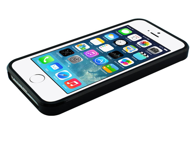 Чехол Mercury Goospery Jelly Case для Apple iPhone 5/5S (черный, гелевый)