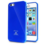 Чехол Mercury Goospery Jelly Case для Apple iPhone 5/5S (синий, гелевый)