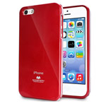 Чехол Mercury Goospery Jelly Case для Apple iPhone 5/5S (красный, гелевый)