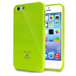 Чехол Mercury Goospery Jelly Case для Apple iPhone 5/5S (зеленый, гелевый)