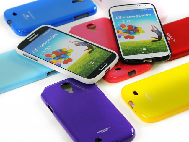 Чехол Mercury Goospery Jelly Case для Samsung Galaxy S5 SM-G900 (синий, гелевый)