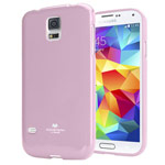 Чехол Mercury Goospery Jelly Case для Samsung Galaxy S5 SM-G900 (розовый, гелевый)