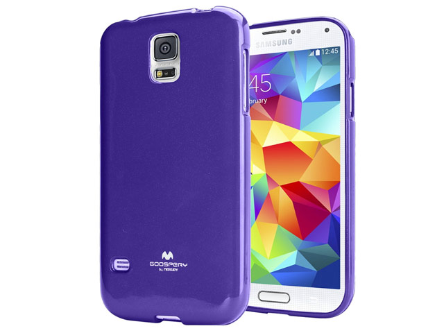 Чехол Mercury Goospery Jelly Case для Samsung Galaxy S5 SM-G900 (фиолетовый, гелевый)