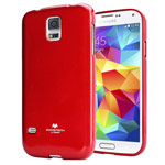 Чехол Mercury Goospery Jelly Case для Samsung Galaxy S5 SM-G900 (красный, гелевый)