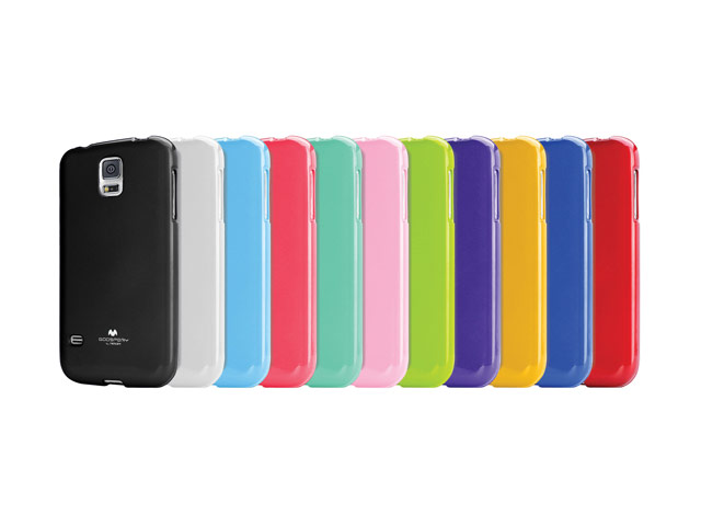 Чехол Mercury Goospery Jelly Case для Samsung Galaxy S5 SM-G900 (голубой, гелевый)