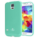 Чехол Mercury Goospery Jelly Case для Samsung Galaxy S5 SM-G900 (бирюзовый, гелевый)